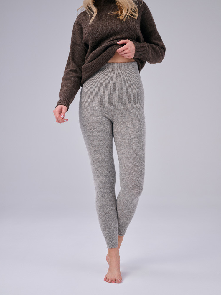 LEGGINGS AUS SCHAFWOLLE