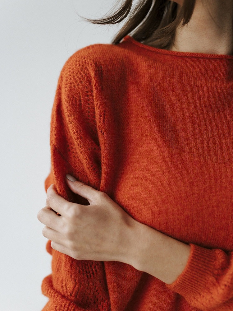 DAMENPULLOVER AUS KASCHMIR