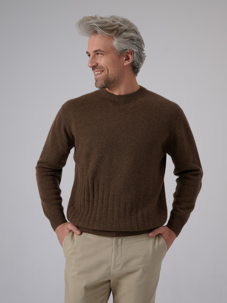 PULLOVER AUS YAKWOLLE
