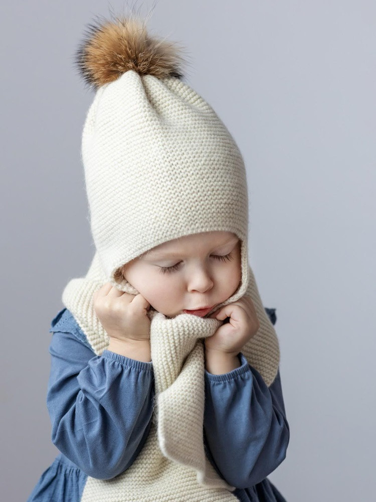 Babyset aus Schafwolle