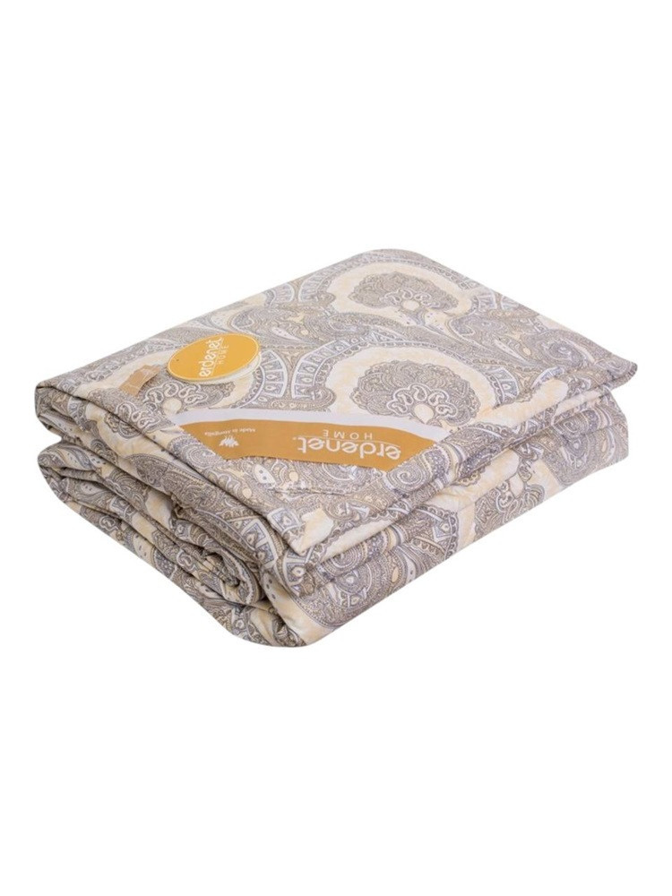 ANTIALLERGISCHE BETTDECKE AUS KAMELWOLLE 200X220 CM GEMUSTERT