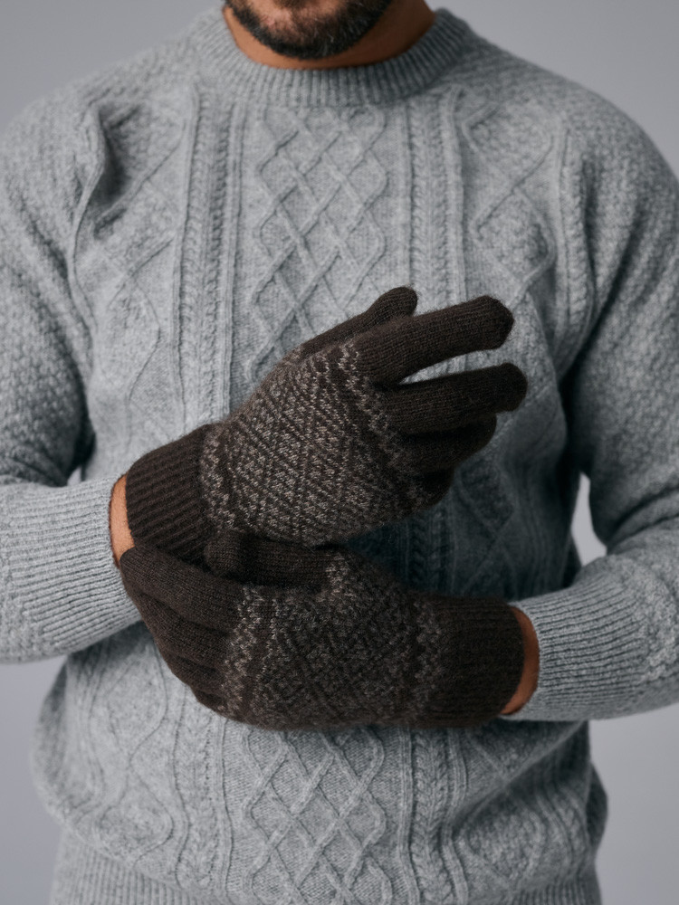 HANDSCHUHE AUS YAKWOLLE L