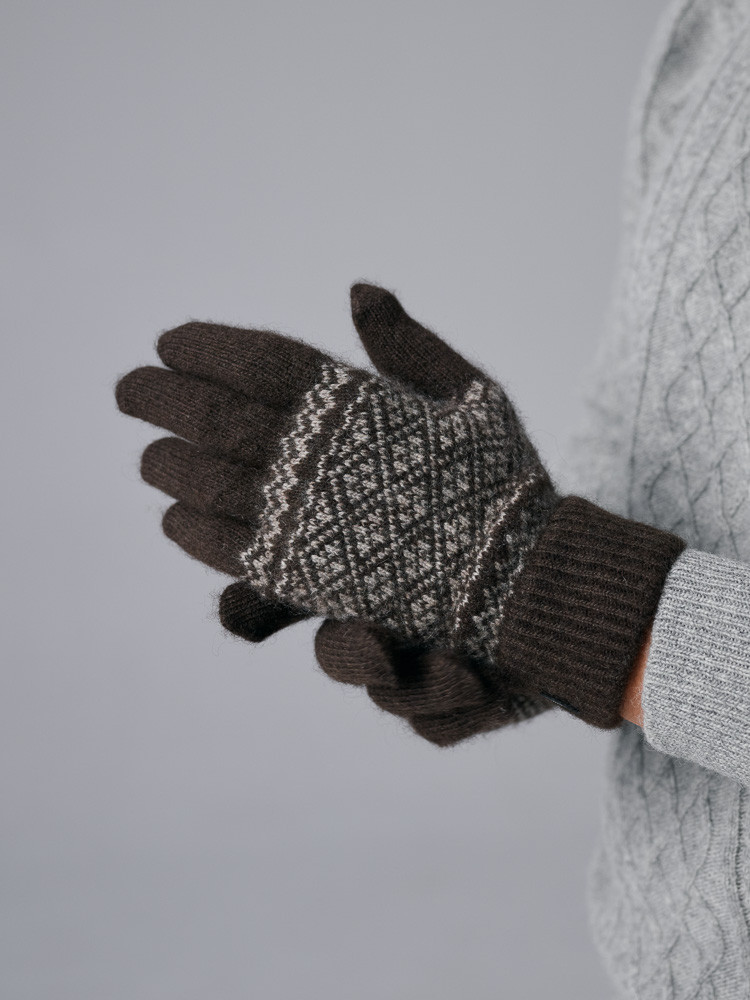 HANDSCHUHE AUS YAKWOLLE L
