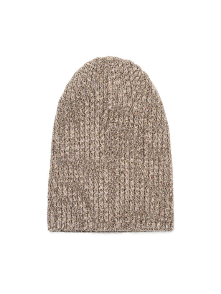 GERIPPTE MÜTZE AUS SCHURWOLLE