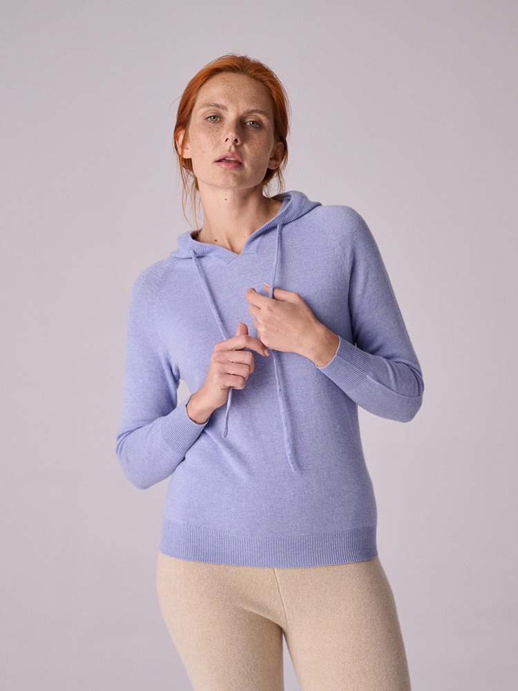 LEICHTER KASCHMIRHOODIE