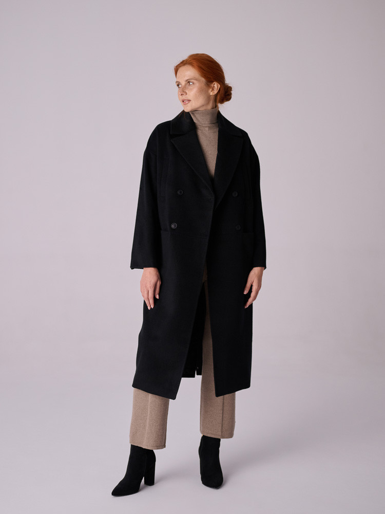 DAMENMANTEL OVERSIZE 100% KASCHMIR