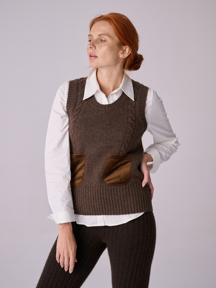 DAMEN-WOLLWESTE