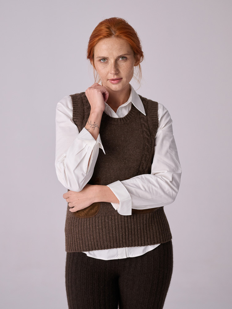 DAMEN-WOLLWESTE