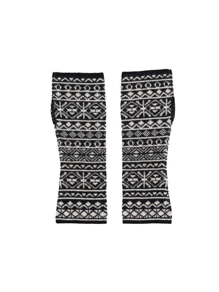 FINGERLOSE HANDSCHUHE 100% ALPAKA