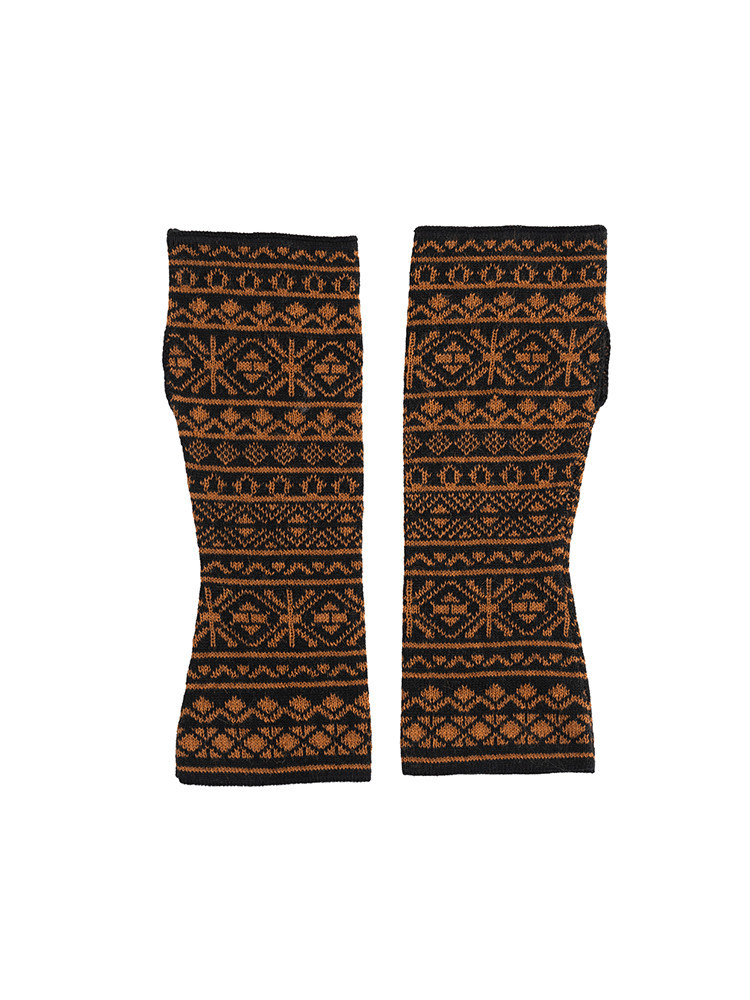 FINGERLOSE HANDSCHUHE 100% ALPAKA
