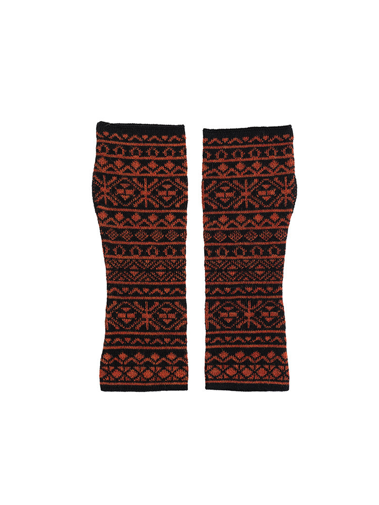 FINGERLOSE HANDSCHUHE 100% ALPAKA