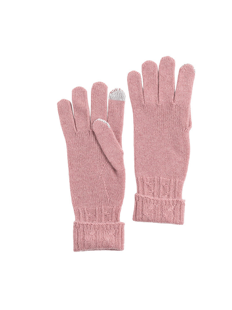 KASCHMIRHANDSCHUHE IN ROSA