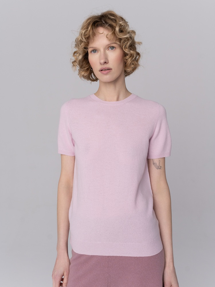KASCHMIR-STRICK-T-SHIRT