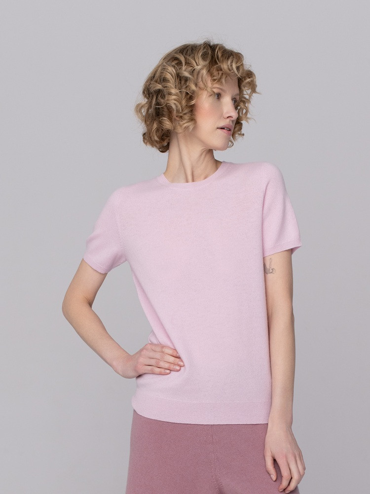 KASCHMIR-STRICK-T-SHIRT