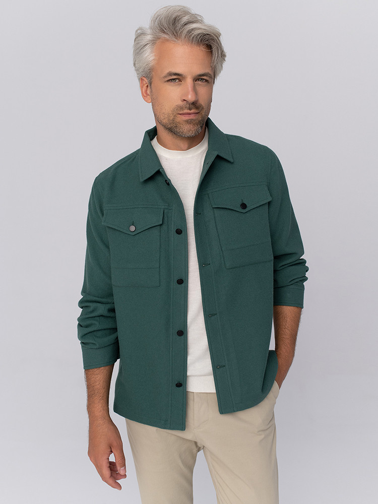 HEMDJACKE AUS YAKWOLLE