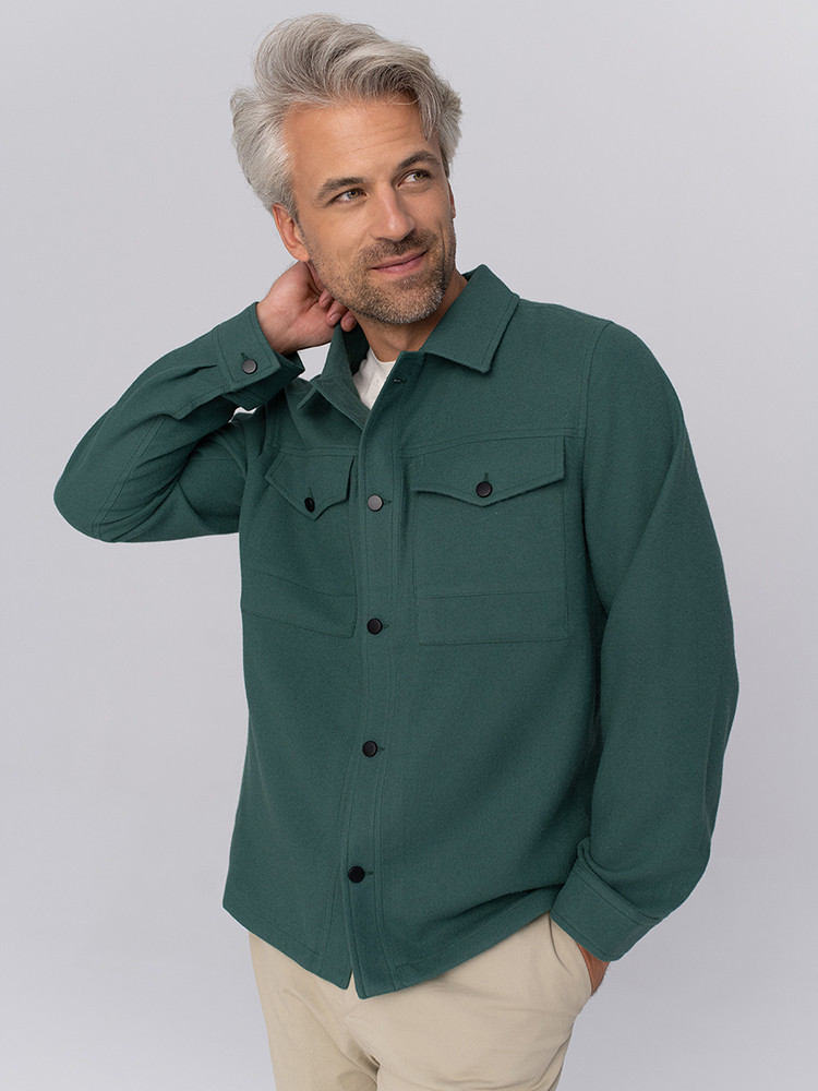 HEMDJACKE AUS YAKWOLLE