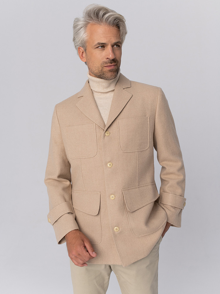 LEICHTE JACKE AUS BABY CAMEL