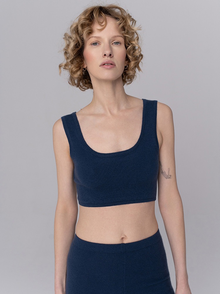 KURZES KASCHMIR-TANKTOP