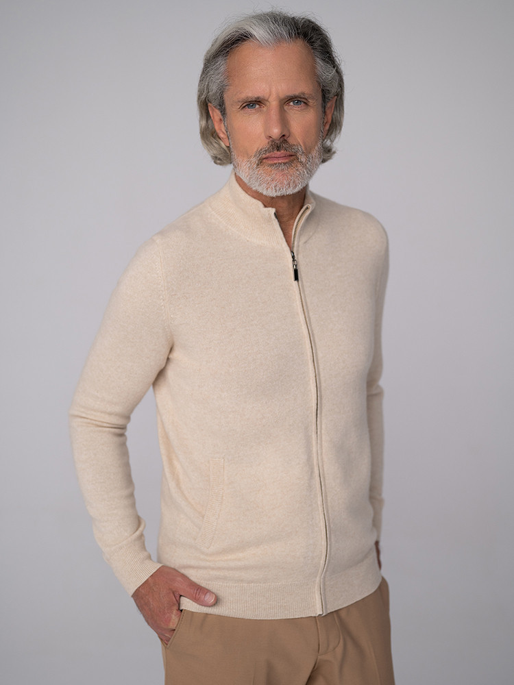 KASCHMIR-SWEATSHIRT FÜR HERREN