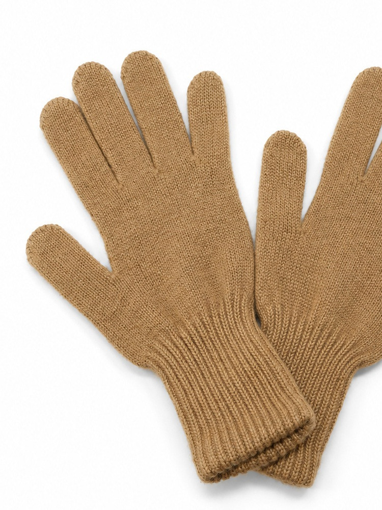 LANGE HANDSCHUHE AUS SCHAFWOLLE S–M